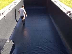 Rénovation liner piscine